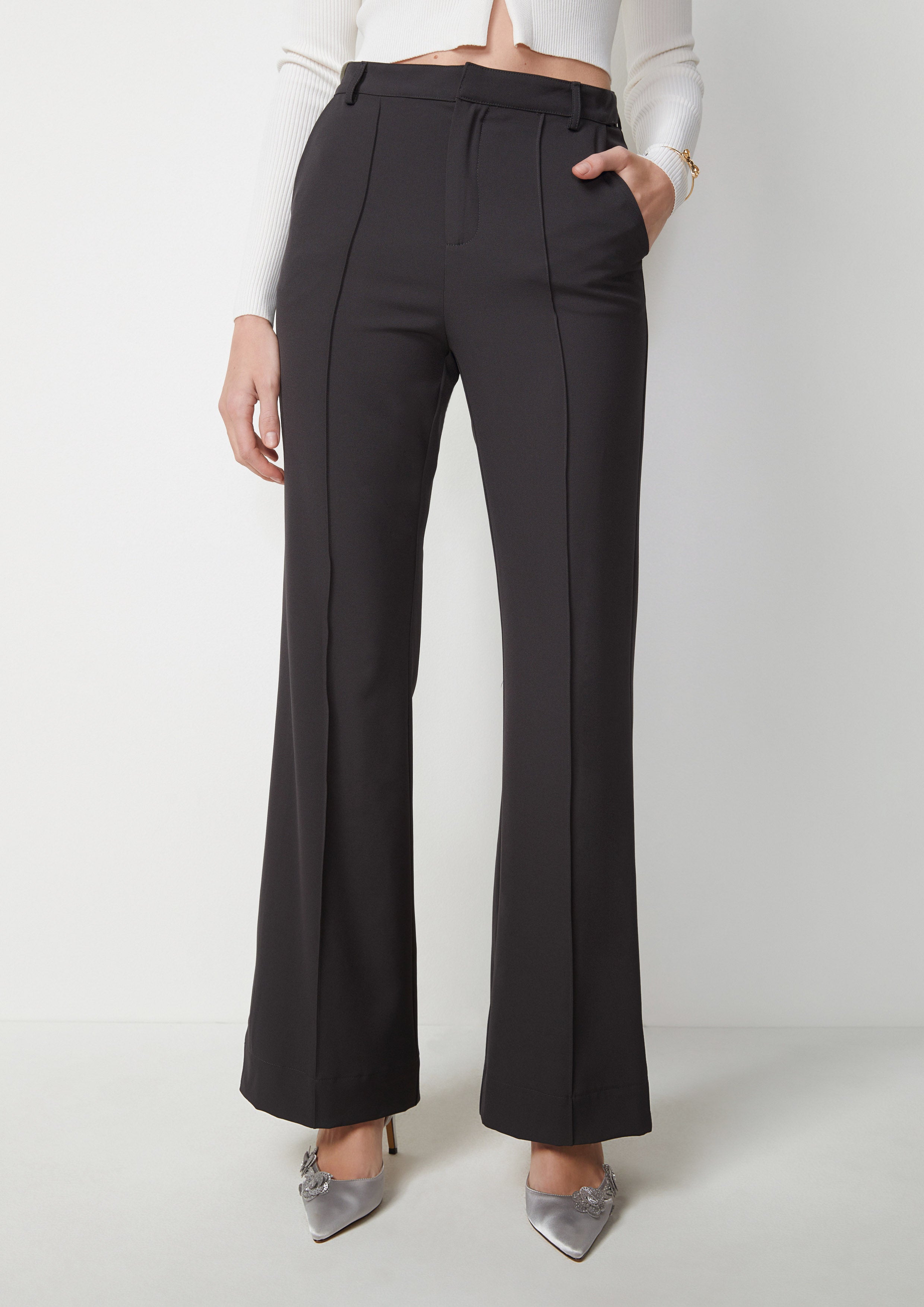 High Waist Wide Leg Trousers Too Cool For School