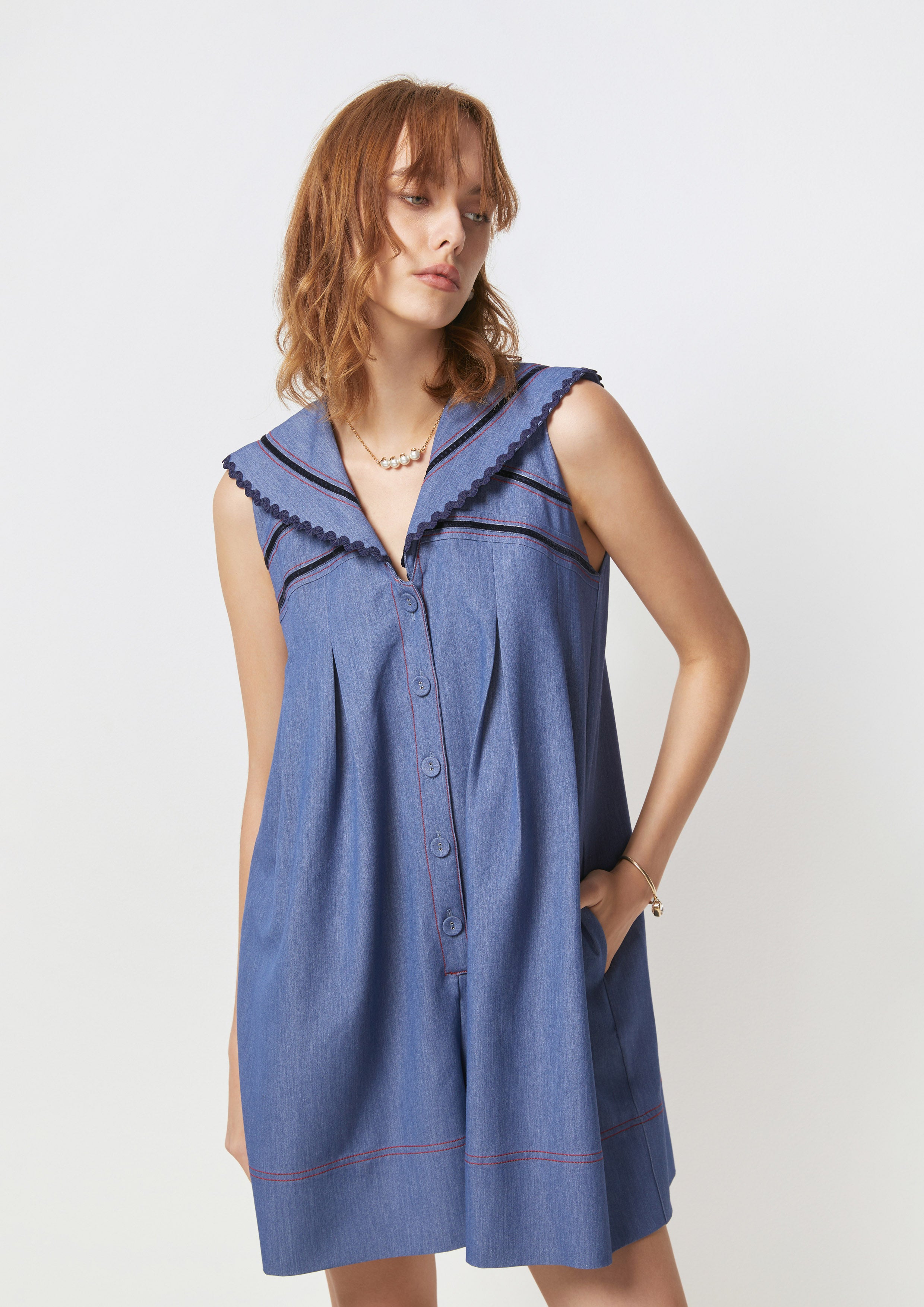 Sleeveless Romper Dreamscape Memories