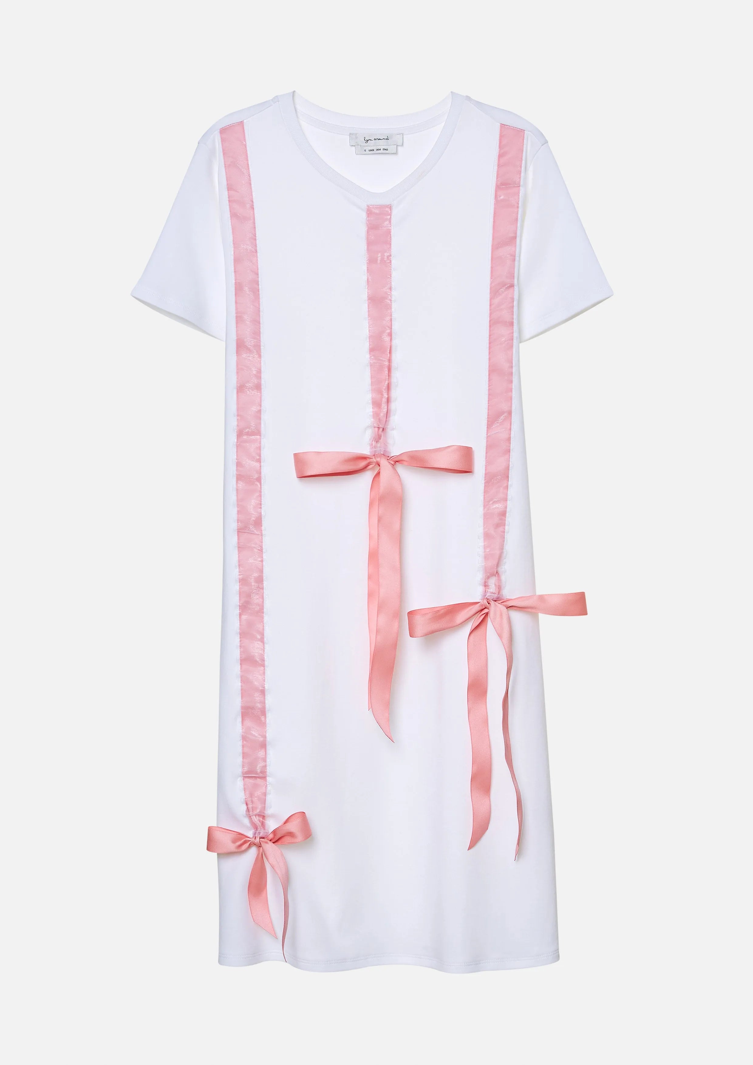 Ribbon T-Shirt Dress Best Bunnies