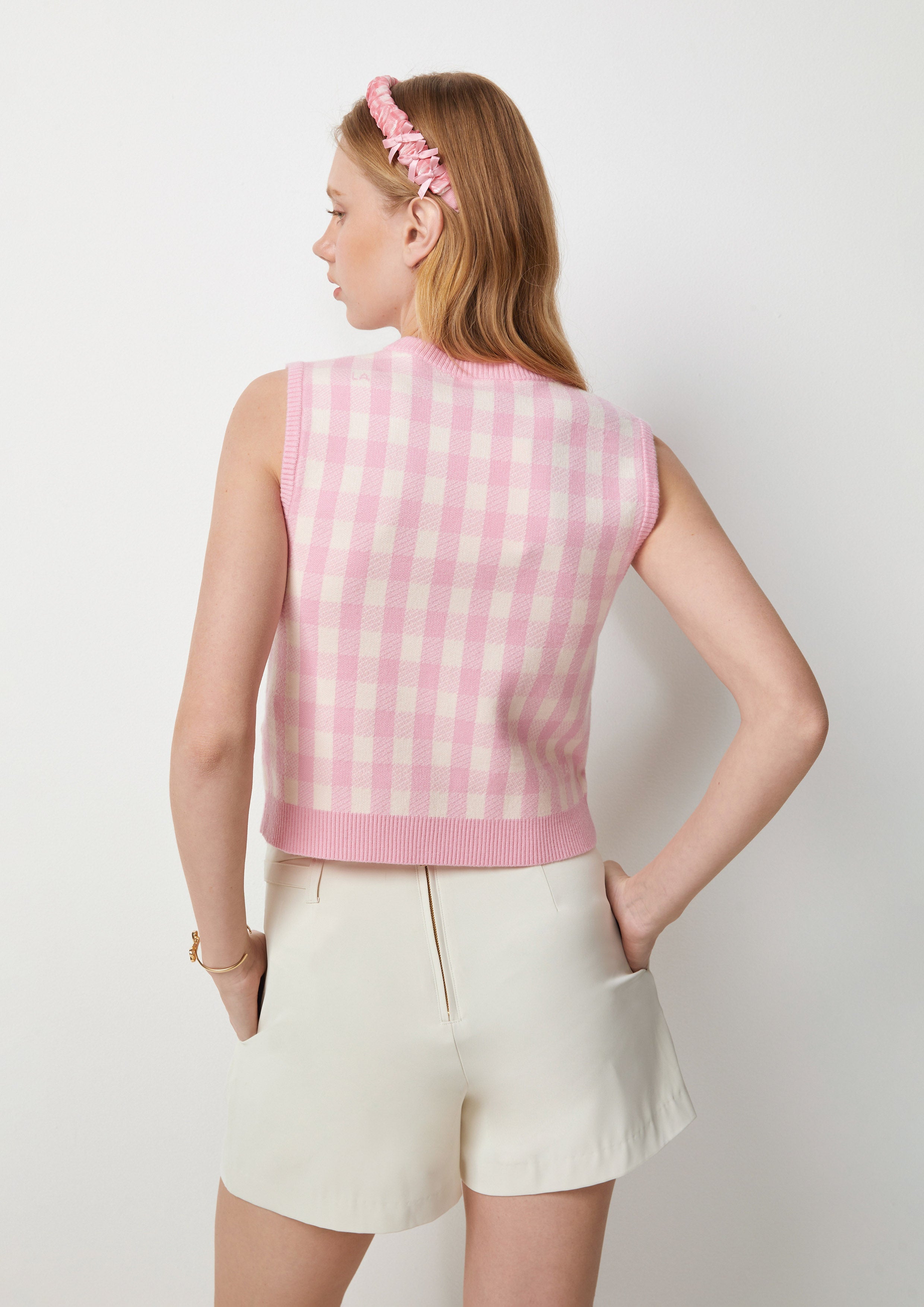 Gingham Dream Vest The Canine Whisperer