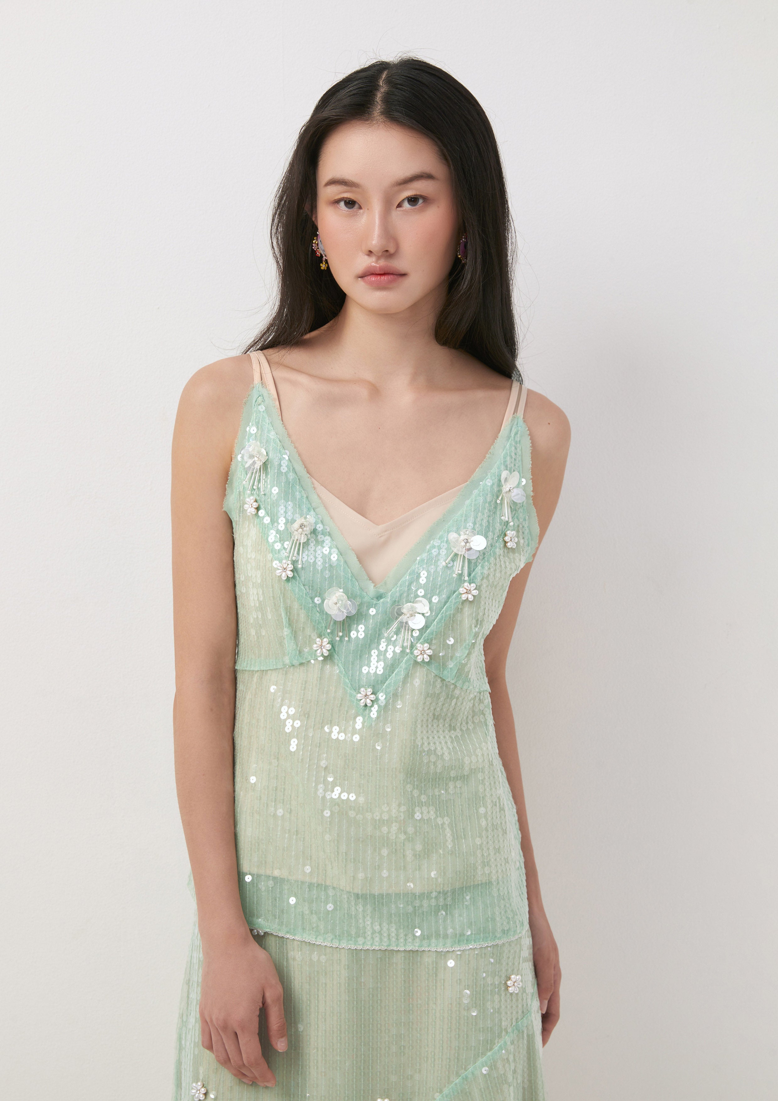 Sequin Camisole Pas De Deux