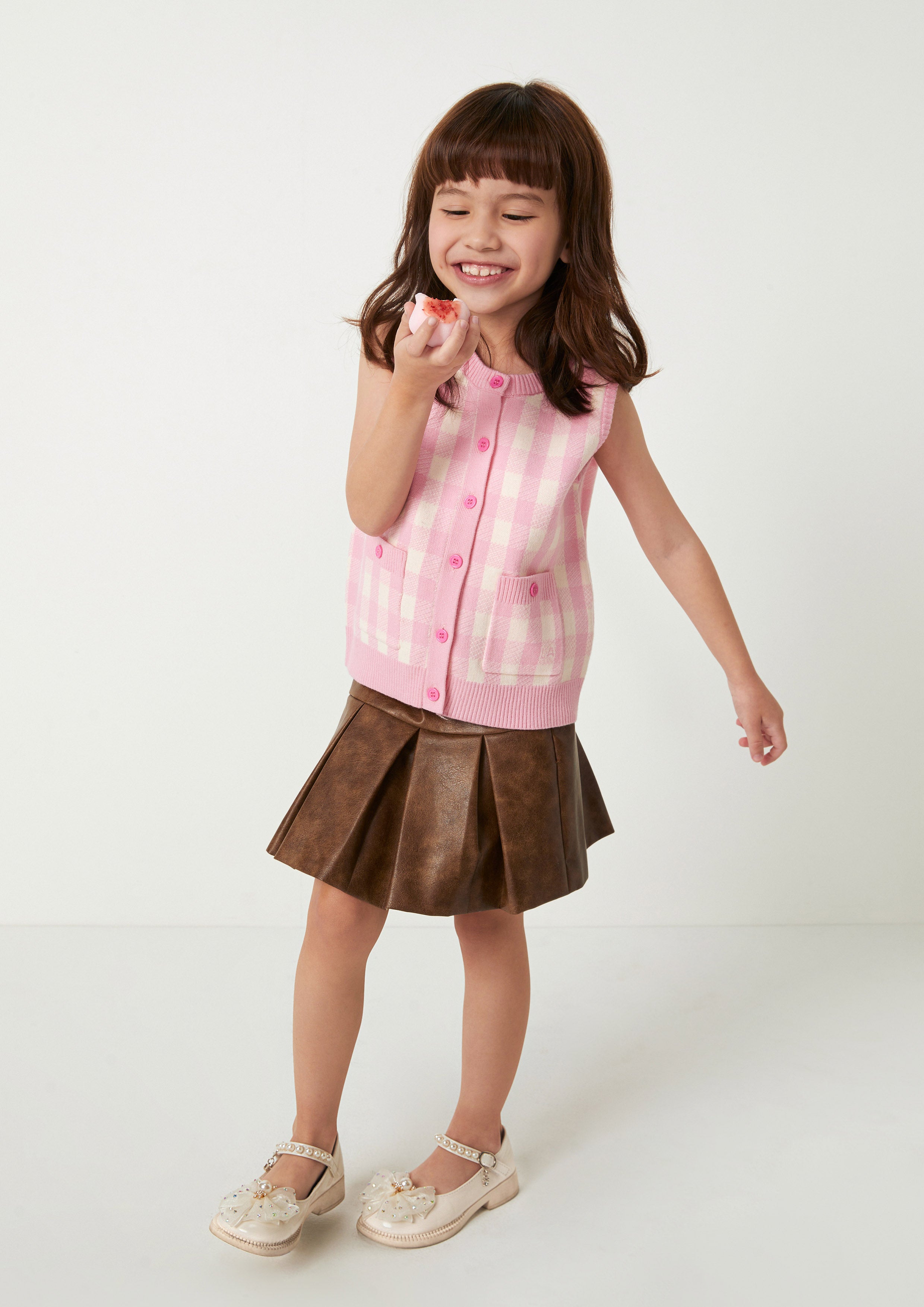 Mini Gingham Dream Vest For Girls The Canine Whisperer