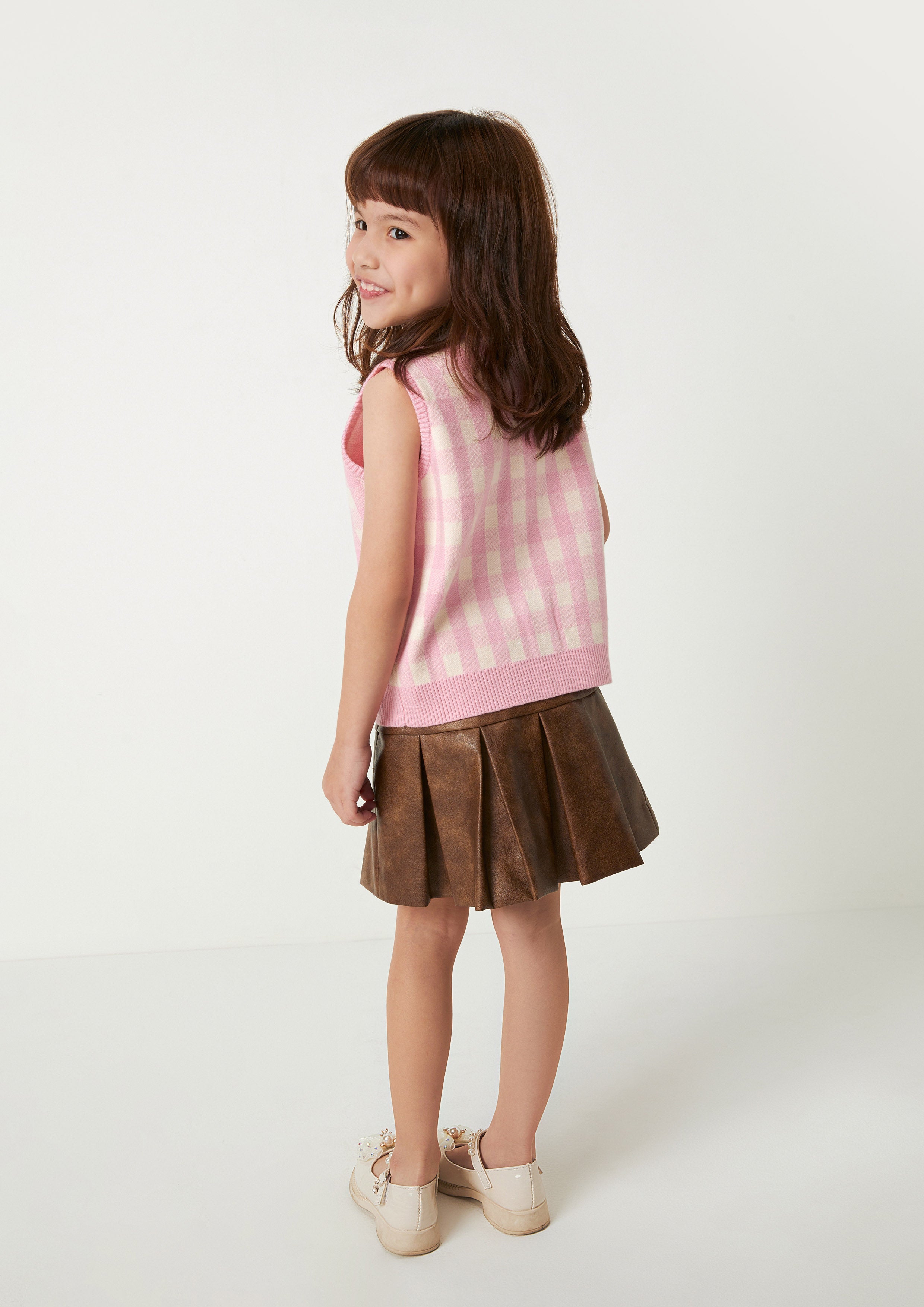 Mini Gingham Dream Vest For Girls The Canine Whisperer