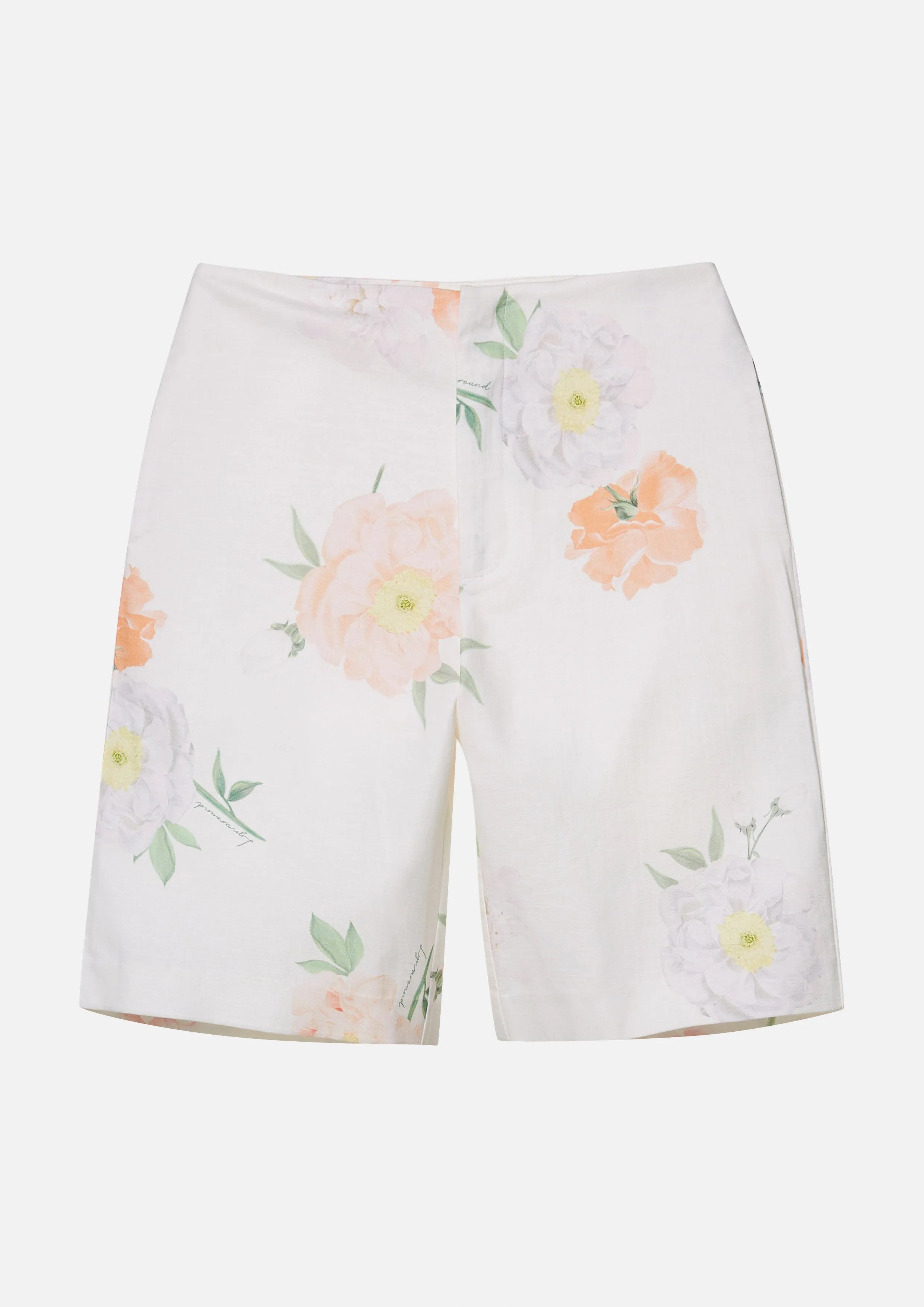 Watercolor Floral Shorts