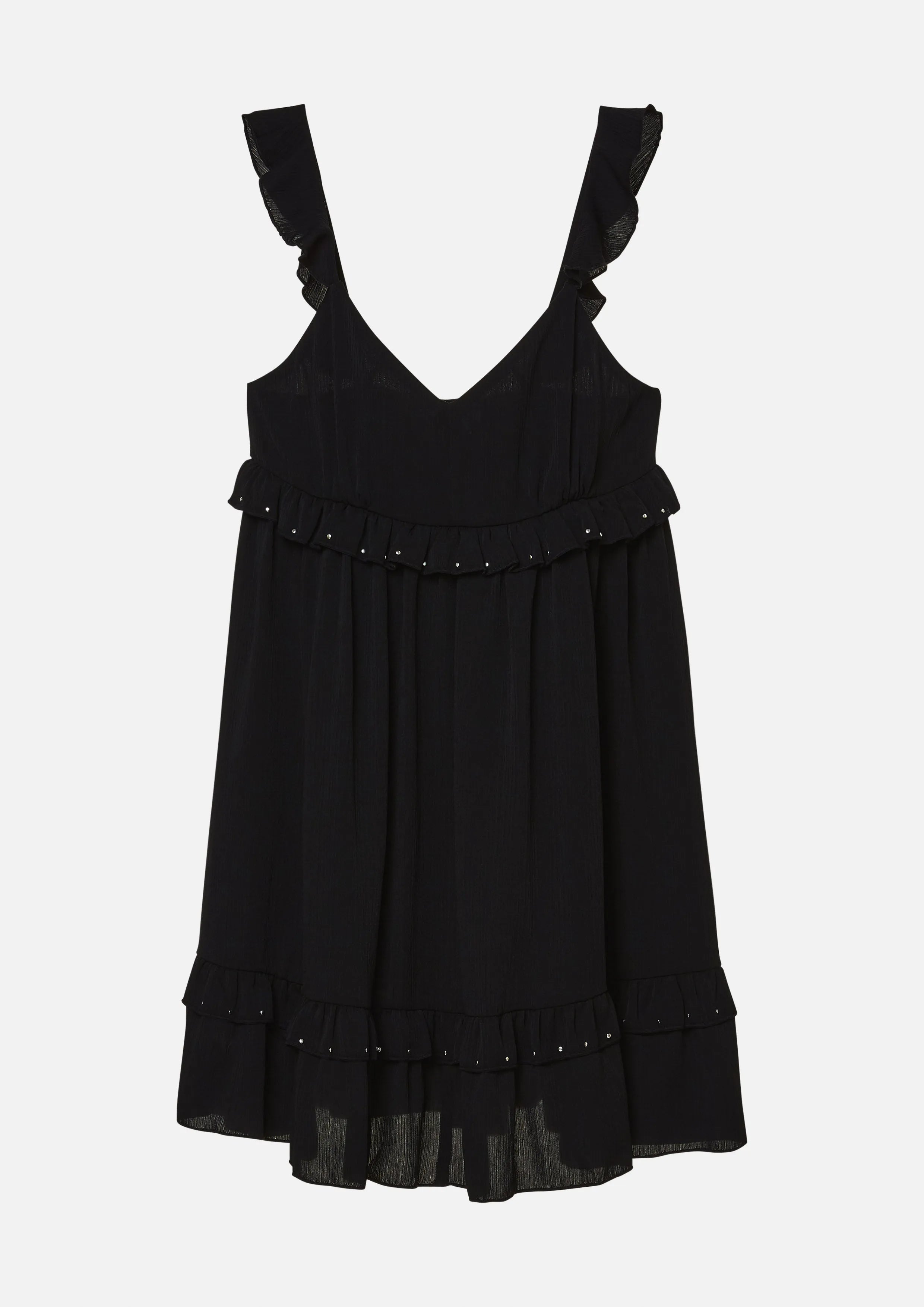 Ruffle Mini Dress Too Cool For School