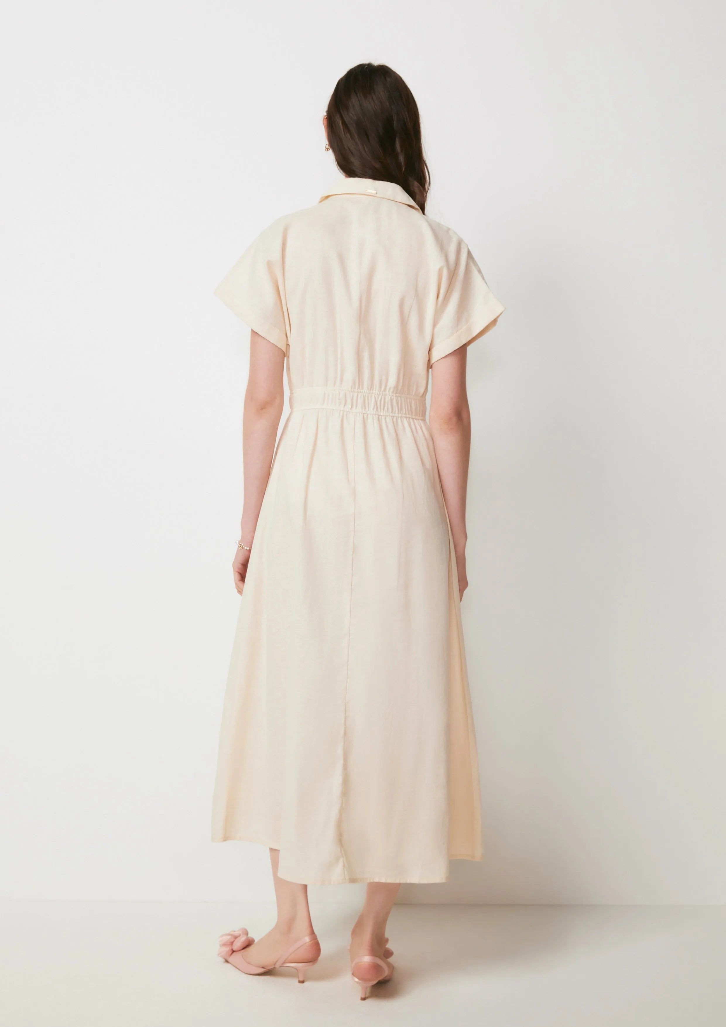 Short Sleeve A-Line Maxi Dress You're Truited