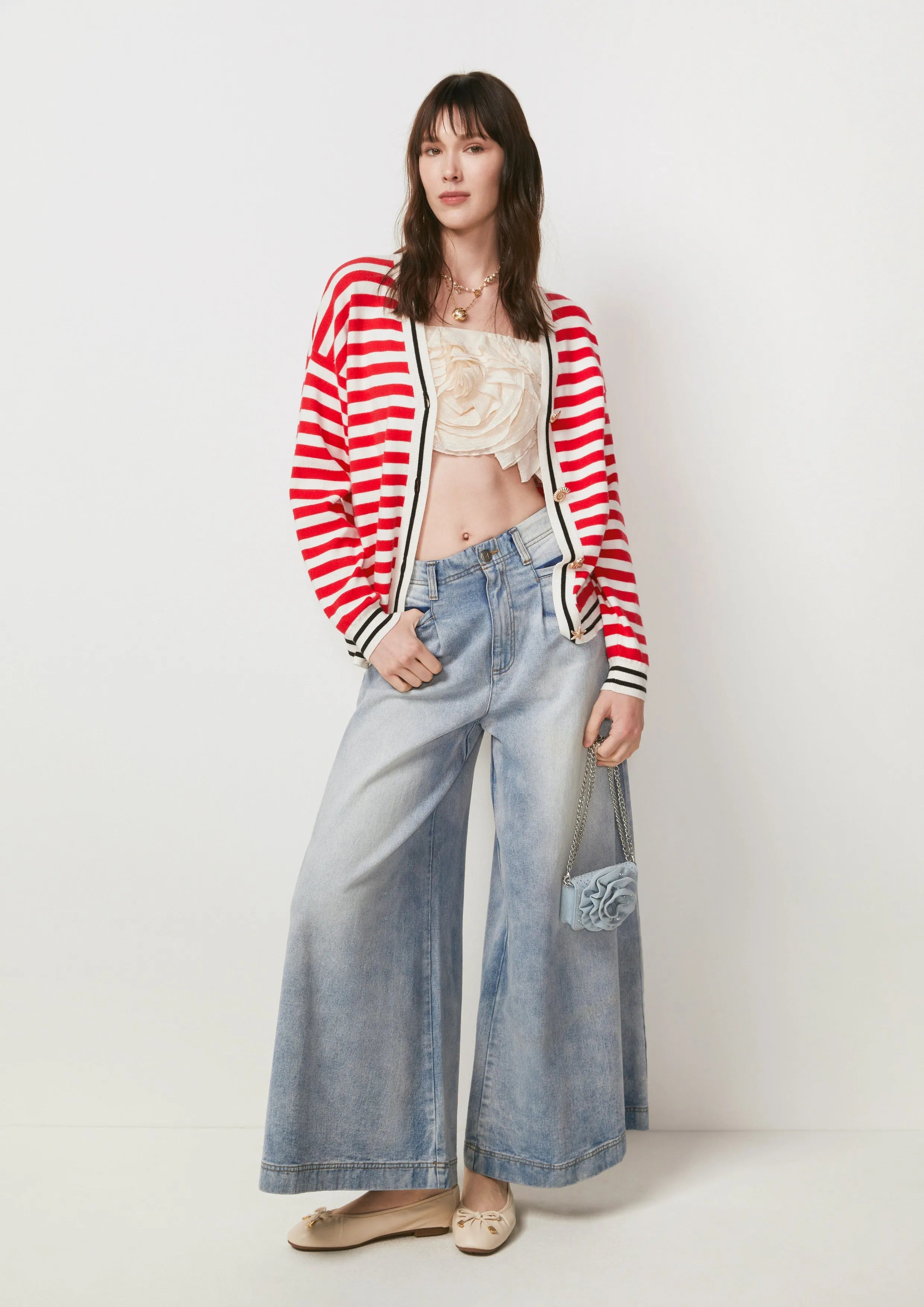 Nautical Stripe Cardigan The Secret Place