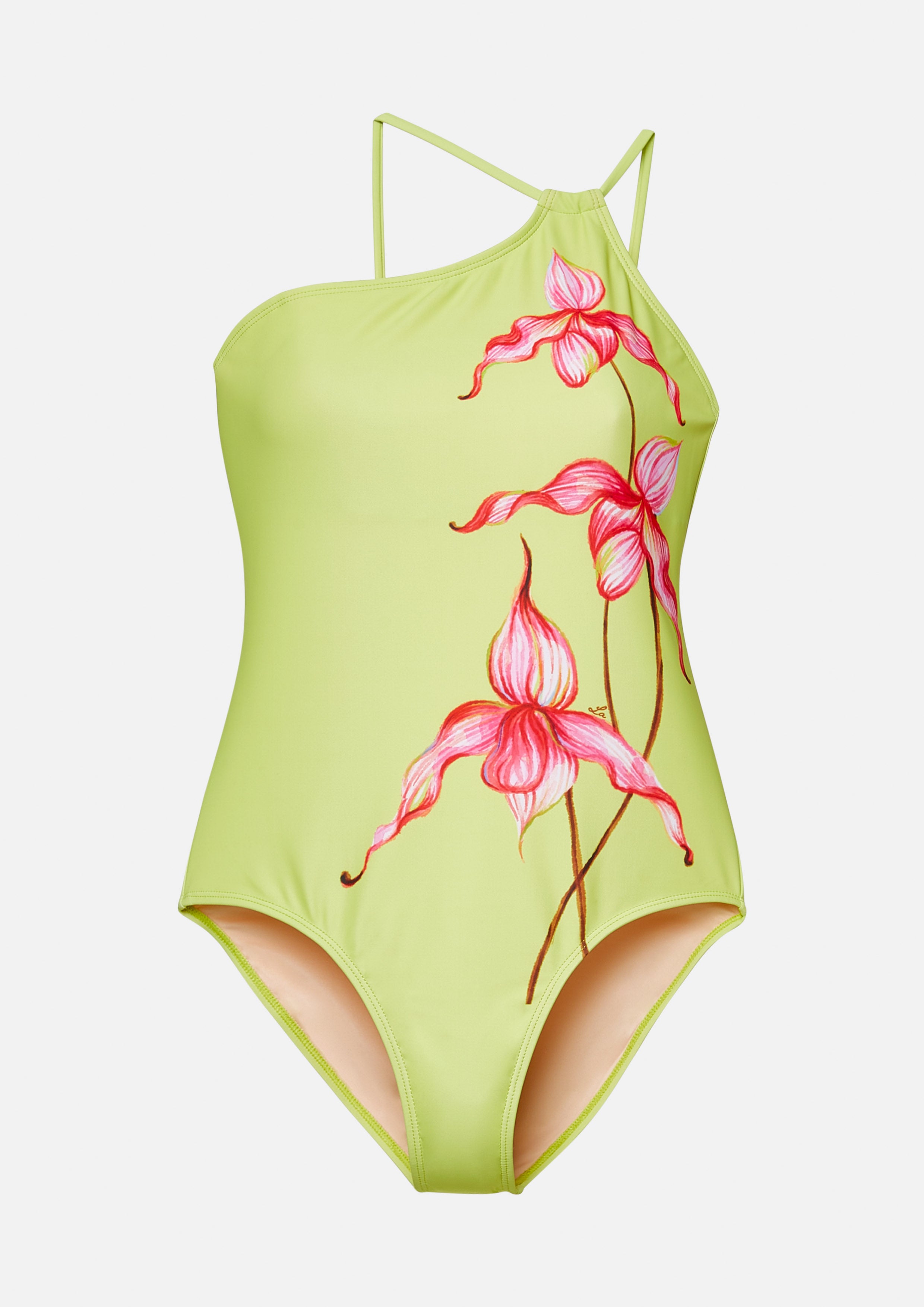 Floral One-Piece Swimsuit Posy Bouquet