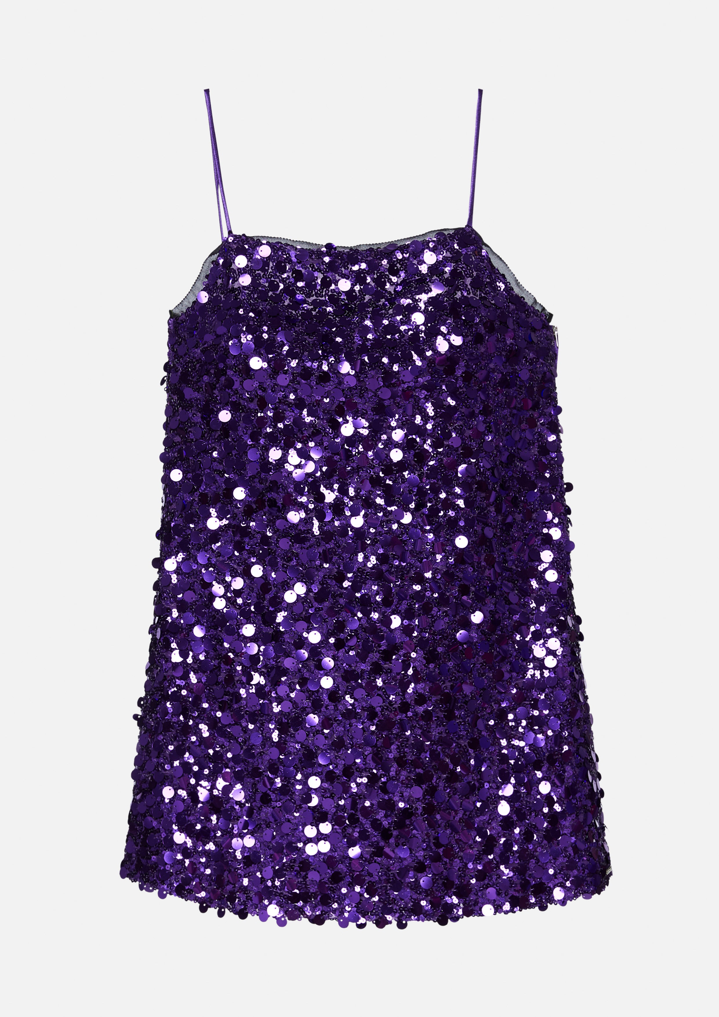 Violet Night Sequin Mini Dress Soleviva Vacation Collection