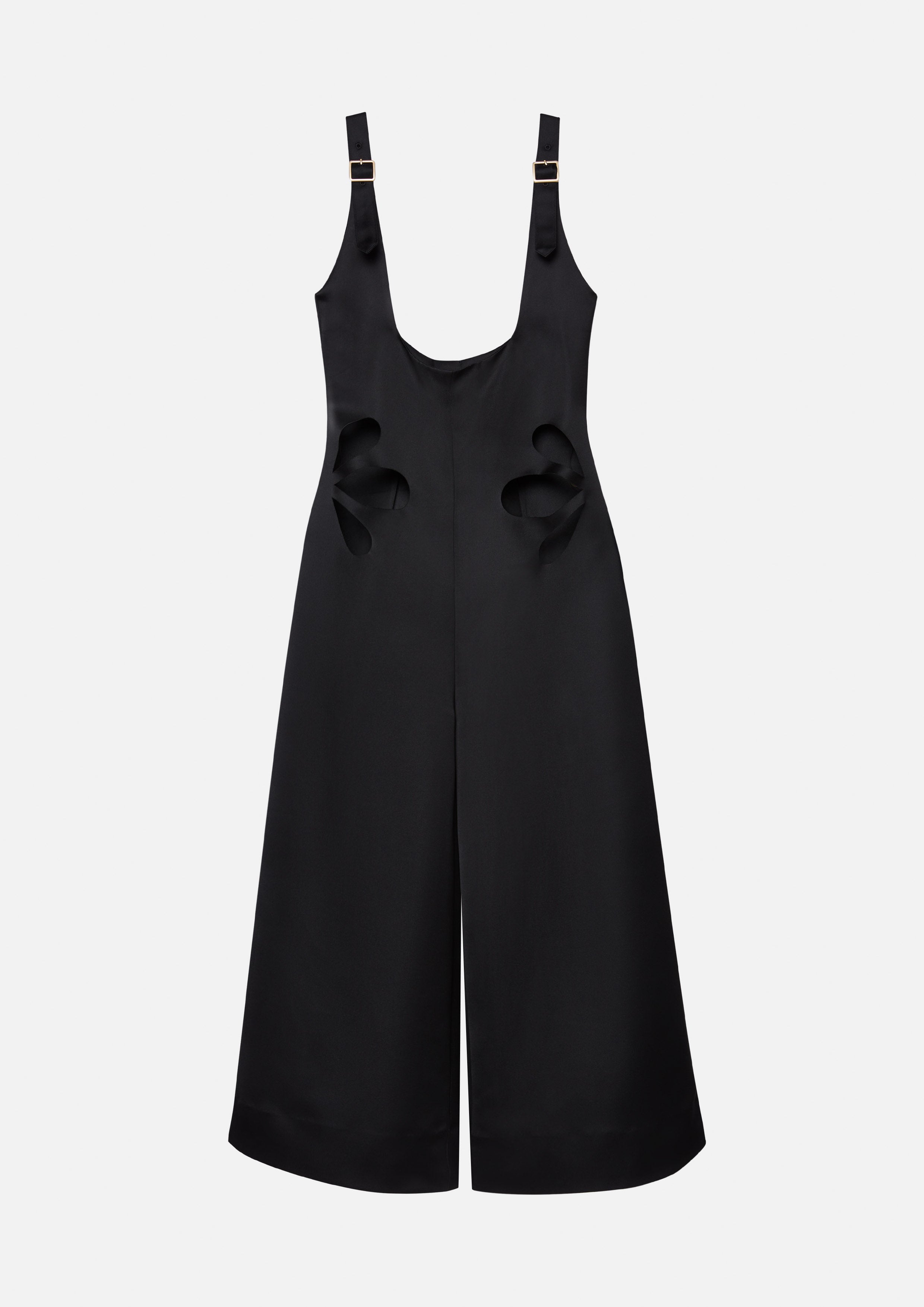 Cut-Out Sleeveless Jumpsuit Soleviva Vacation Collection