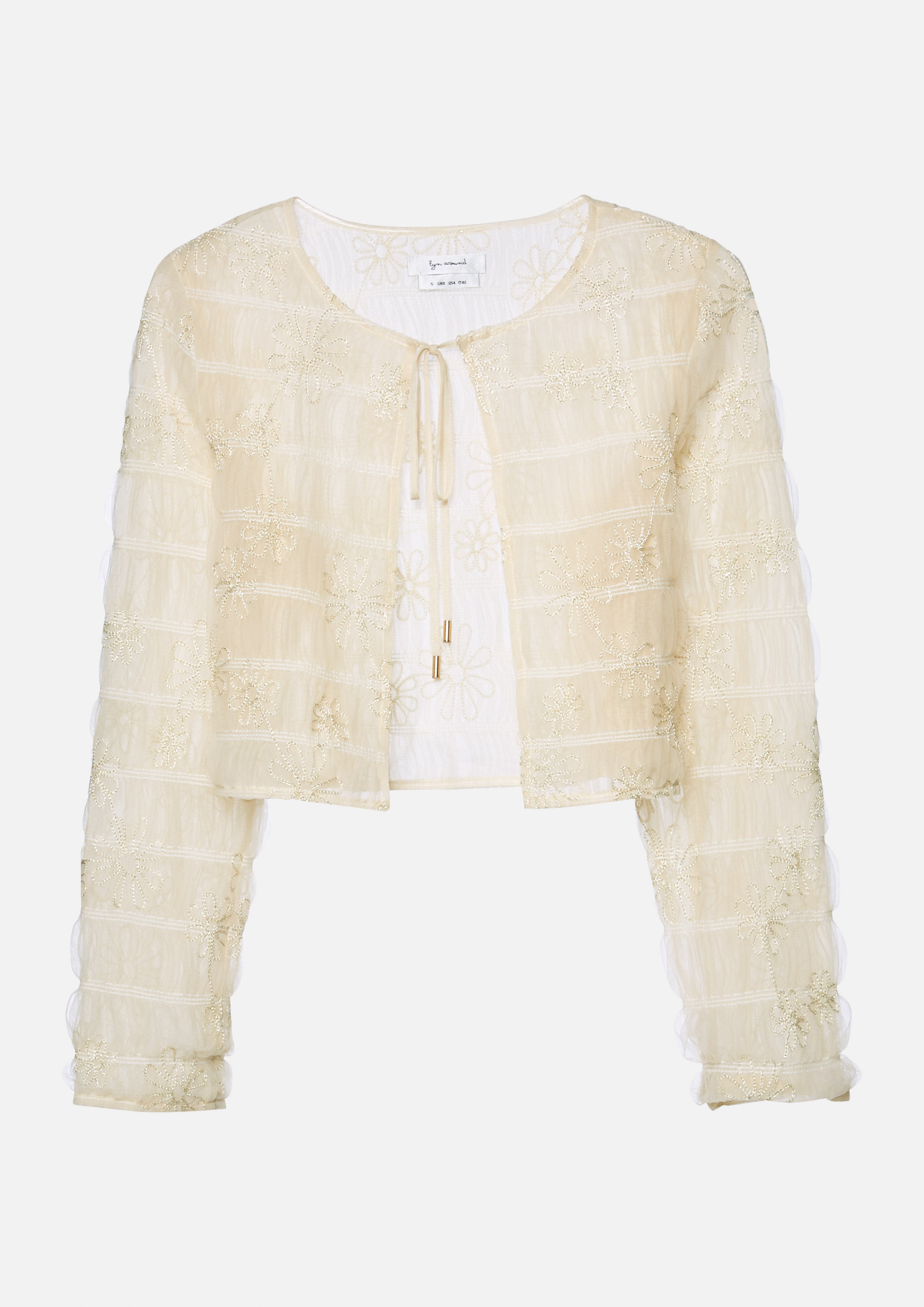 Sheer Floral Lace Cardigan Soleviva Vacation Collection